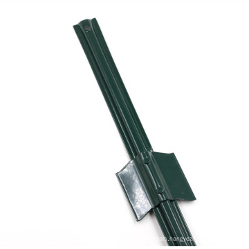 Green Color Steel U Channel Posts Grape Stake U Fencing  Post